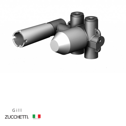 Zucchetti parte incasso Rubinetto a muro Gill